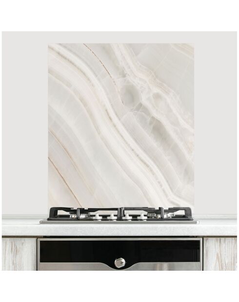 Crédence adhésive Marbre multicolore - 60x70 cm