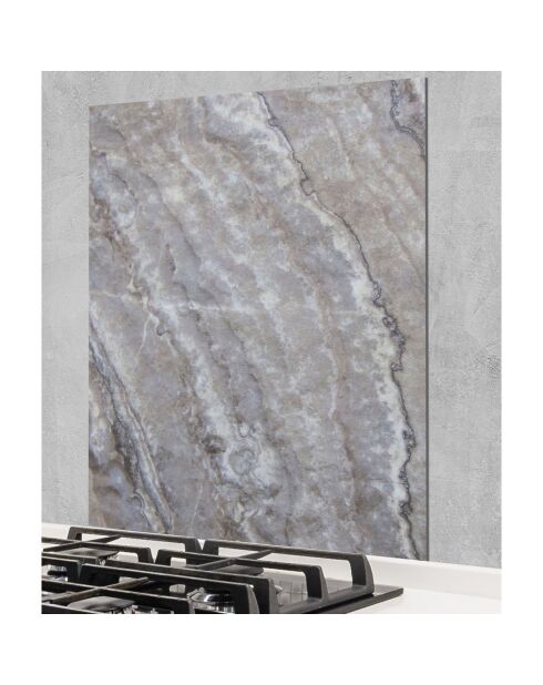 Crédence adhésive Marbre multicolore - 60x70 cm