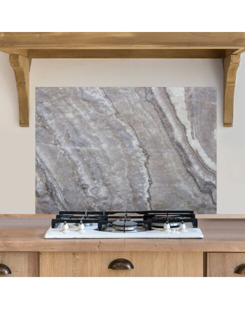 Crédence adhésive Marbre multicolore - 70x90 cm