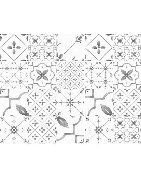 Crédence adhésive Faïence multicolore - 60x90 cm
