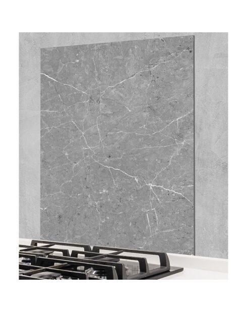 Crédence adhésive Marbre multicolore - 60x70 cm