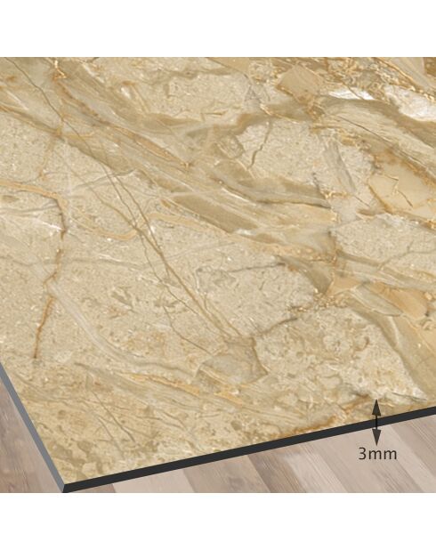 Crédence adhésive Marbre multicolore - 60x70 cm