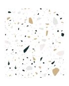 Crédence adhésive Terrazzo multicolore - 60x70 cm