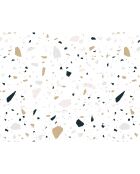 Crédence adhésive Terrazzo multicolore - 70x90 cm