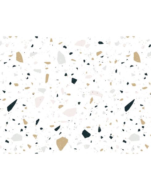Crédence adhésive Terrazzo multicolore - 70x90 cm