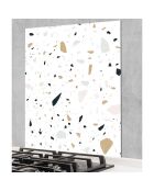 Crédence adhésive Terrazzo multicolore - 70x90 cm