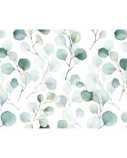 Crédence adhésive Feuilles multicolore - 70x90 cm