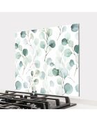 Crédence adhésive Feuilles multicolore - 70x90 cm