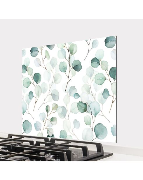 Crédence adhésive Feuilles multicolore - 70x90 cm