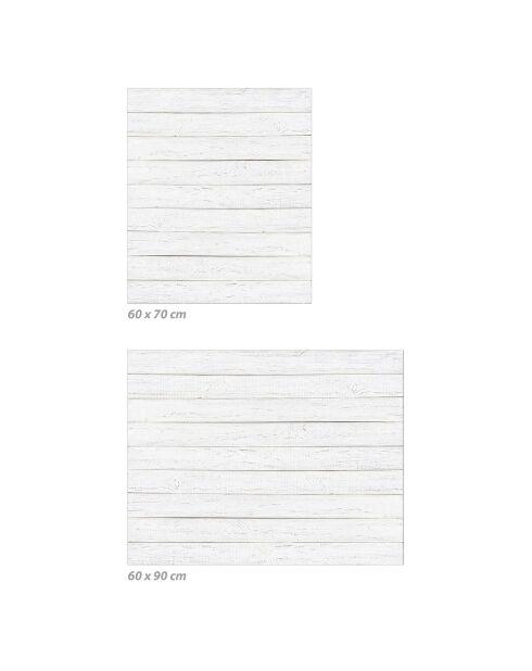 Crédence adhésive Bois multicolore - 60x70 cm