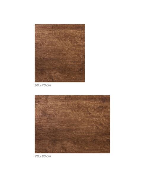 Crédence adhésive Bois multicolore - 60x70 cm