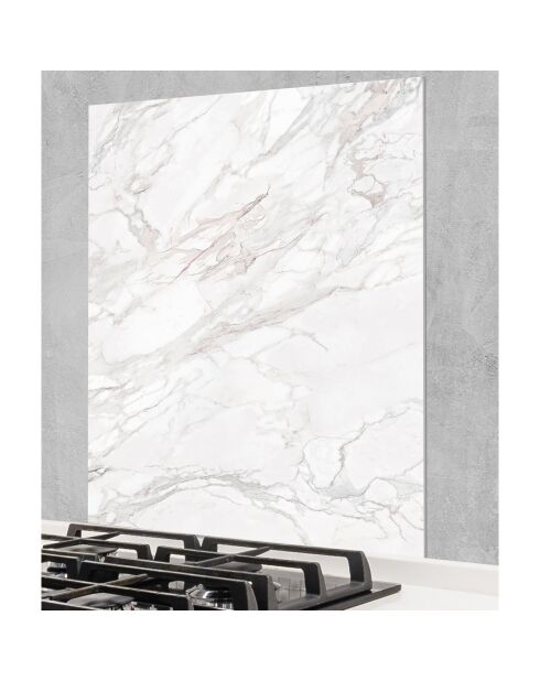 Crédence adhésive Marbre multicolore - 60x70 cm