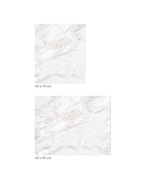 Crédence adhésive Marbre multicolore - 70x90 cm