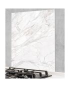 Crédence adhésive Marbre multicolore - 70x90 cm