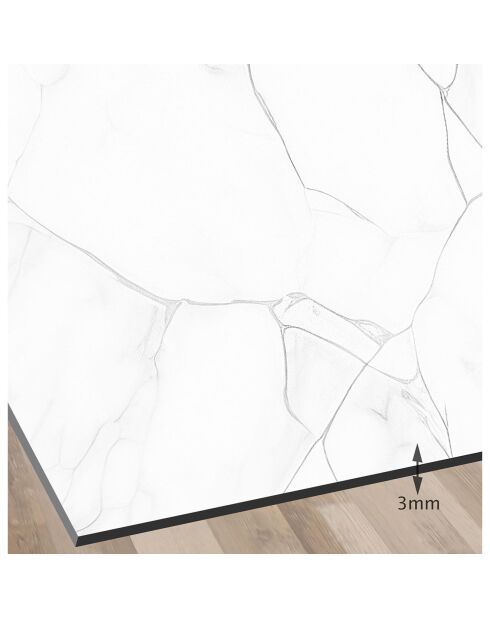 Crédence adhésive Marbre multicolore - 70x90 cm