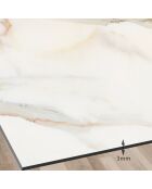 Crédence adhésive Marbre multicolore - 70x90 cm