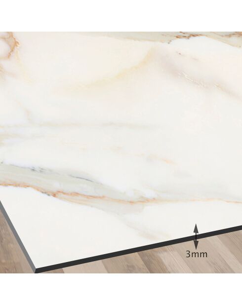 Crédence adhésive Marbre multicolore - 50x100 cm