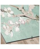 Crédence adhésive Amandier en fleurs multicolore - 70x90 cm