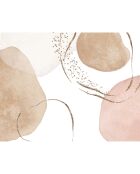 Crédence adhésive Formes Géométriques multicolore - 70x90 cm