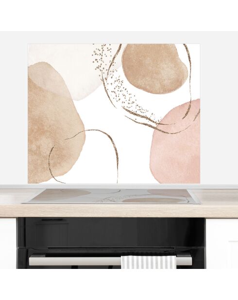 Crédence adhésive Formes Géométriques multicolore - 70x90 cm