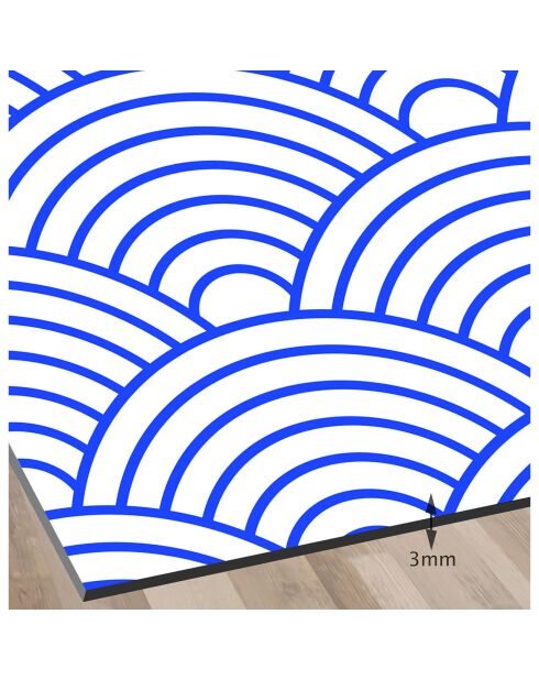 Crédence adhésive Formes Géométriques multicolore - 60x90 cm