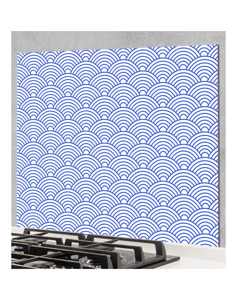 Crédence adhésive Formes Géométriques multicolore - 60x90 cm