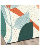 Crédence adhésive Tropical  multicolore - 70x90 cm