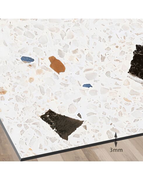 Crédence adhésive Terrazzo multicolore - 50x100 cm