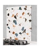 Crédence adhésive Terrazzo multicolore - 50x100 cm