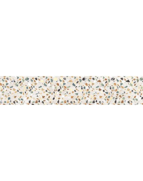 Crédence adhésive Terrazzo multicolore - 20x100 cm