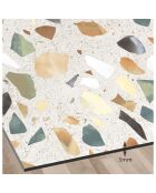 Crédence adhésive Terrazzo multicolore - 50x100 cm