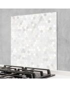 Crédence adhésive Faïence multicolore - 70x90 cm