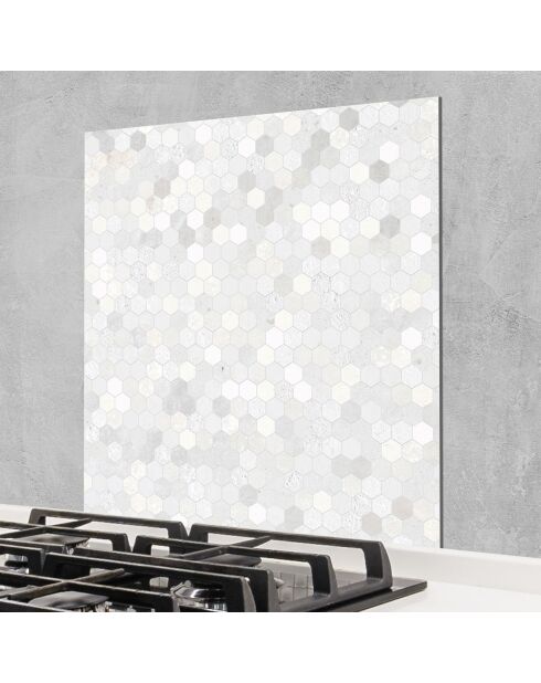 Crédence adhésive Faïence multicolore - 60x60 cm