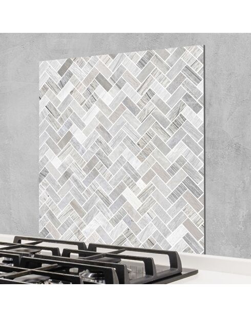 Crédence adhésive Faïence multicolore - 70x90 cm