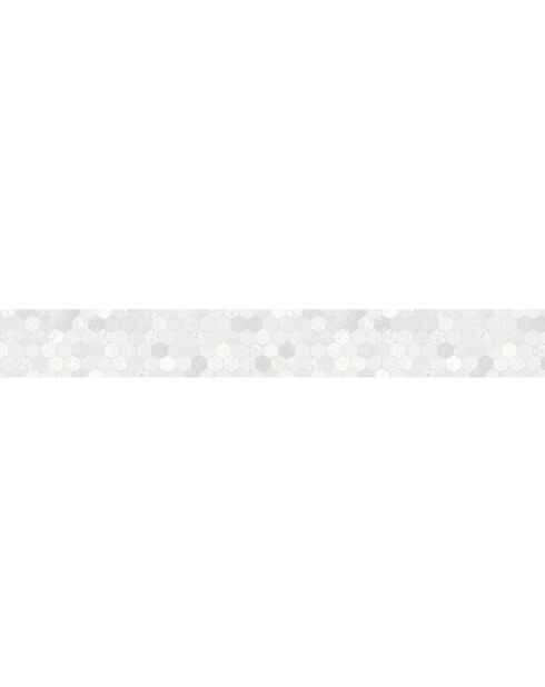 Crédence adhésive Faïence multicolore - 15x120 cm