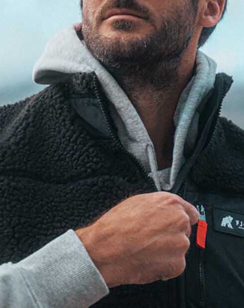 Gilet Polaire Fleece Pilatus noir
