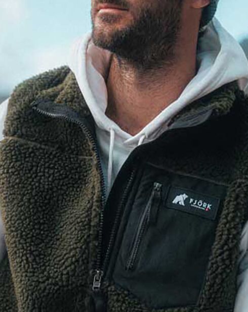 Gilet Polaire Fleece Pilatus vert