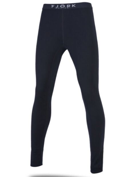 Legging 1ère couche 100% Laine Mérinos Bjork noir