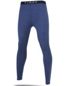 Leggings Bjork 100% lana merino blu marino di primo strato