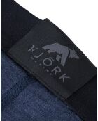 Leggings Bjork 100% lana merino blu marino di primo strato