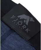 Collant 1ère couche 100% Laine Mérinos Finn bleu marine
