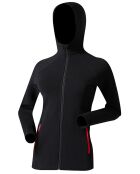 Ultraschwarze Jacke aus 100% Merinowolle