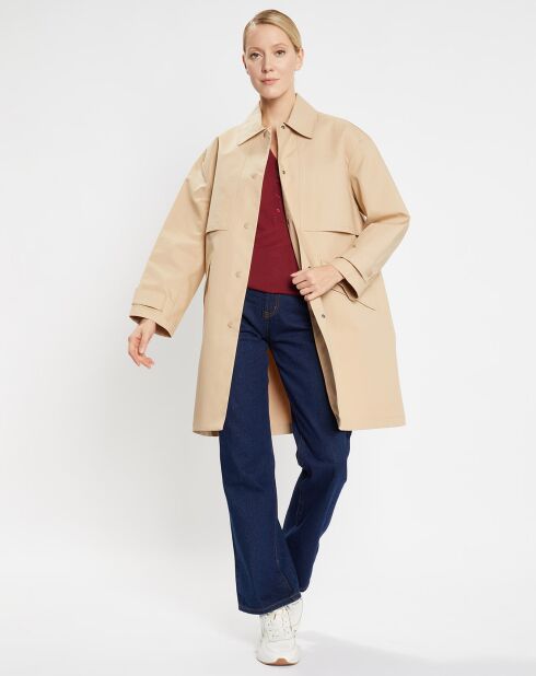 Trench imperméable Albert beige