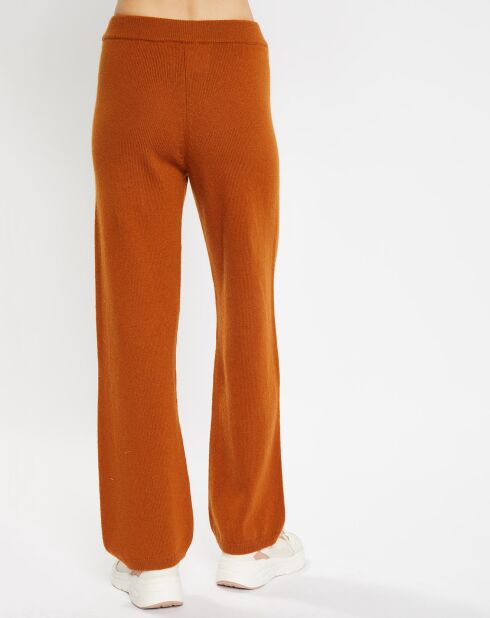 Pantalon en Laine mélangée Padro orange