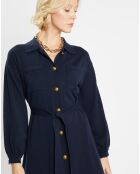 Robe  Abel bleu marine