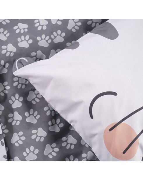 Parure housse de couette Funny Cats multicolore