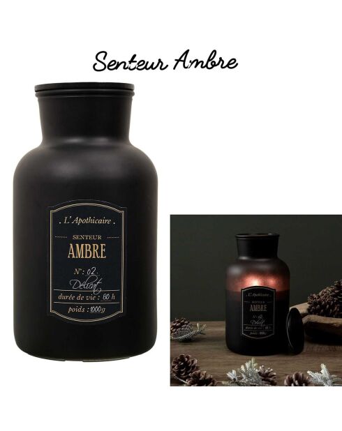 Bougie parfumée Alchimiste orchidée blanche - 1 mèche 18h