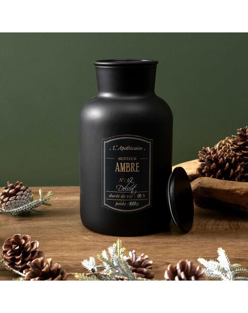 Bougie parfumée Alchimiste orchidée blanche - 1 mèche 18h