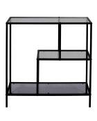 Etagère Edison noire - 80x79.5x30 cm