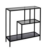 Etagère Edison noire - 80x79.5x30 cm